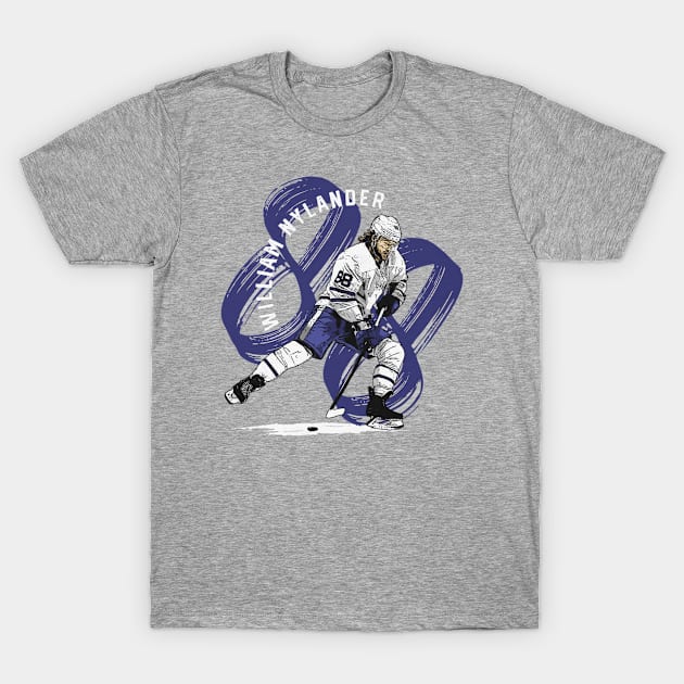 William Nylander Toronto Brush T-Shirt by lavonneroberson